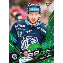 2025/26 Sportzoo ELH 1. serie #193 Ondřej Procházka Emerald Green xx/50