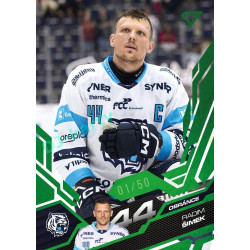 2025/26 Sportzoo ELH 1. serie #185 Radim Šimek Emerald Green xx/50