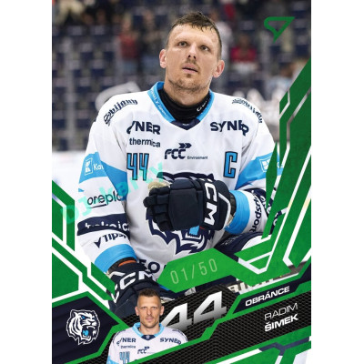 2025/26 Sportzoo ELH 1. serie #185 Radim Šimek Emerald Green xx/50