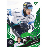 2025/26 Sportzoo ELH 1. serie #183 David Aubrecht Emerald Green xx/50