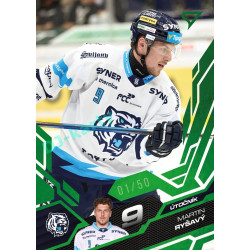 2025/26 Sportzoo ELH 1. serie #195 Martin Ryšavý Emerald Green xx/50