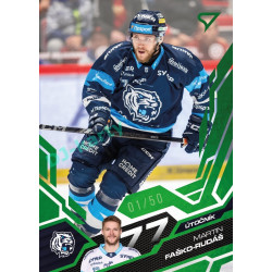 2025/26 Sportzoo ELH 1. serie #188 Martin Faško-Rudáš Emerald Green xx/50