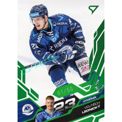 2025/26 Sportzoo ELH 1. serie #212 Vojtěch Lednický Emerald Green xx/50