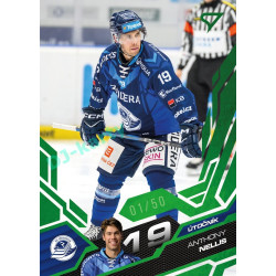 2025/26 Sportzoo ELH 1. serie #213 Anthony Nellis Emerald Green xx/50