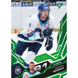 2025/26 Sportzoo ELH 1. serie #220 (226) Marcel Barinka Emerald Green xx/50