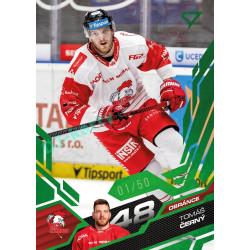 2025/26 Sportzoo ELH 1. serie #237 Tomáš Černý Emerald Green xx/50