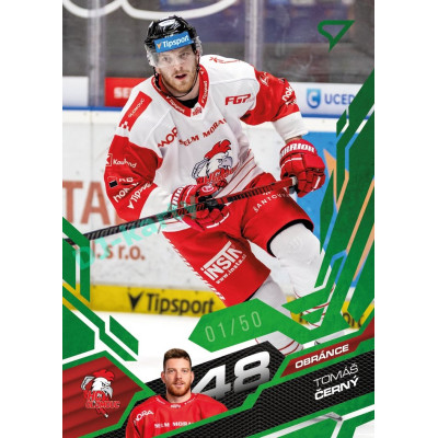 2025/26 Sportzoo ELH 1. serie #237 Tomáš Černý Emerald Green xx/50