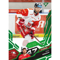 2025/26 Sportzoo ELH 1. serie #247 Rok Macuh Emerald Green xx/50