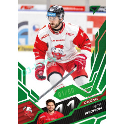 2025/26 Sportzoo ELH 1. serie #245 Petr Fridrich Emerald Green xx/50