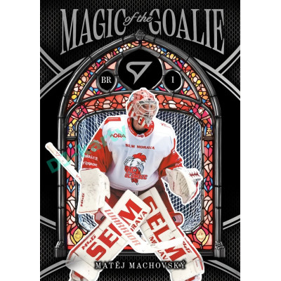 2025/26 Sportzoo ELH 1. serie #MG-18 Matěj Machovský Magic of the Goalie