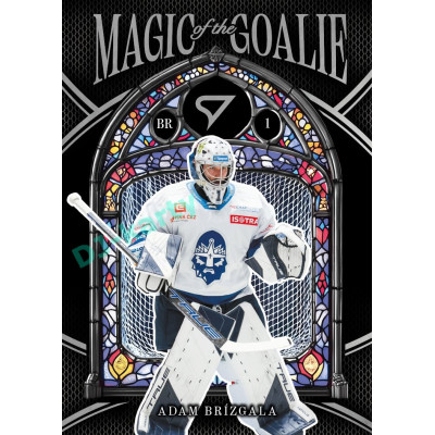 2025/26 Sportzoo ELH 1. serie #MG-16 Adam Brízgala Magic of the Goalie