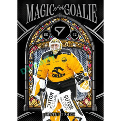 2025/26 Sportzoo ELH 1. serie #MG-12 Matej Tomek Magic of the Goalie