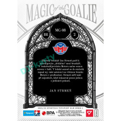2025/26 Sportzoo ELH 1. serie #MG-08 Jan Strmeň Magic of the Goalie