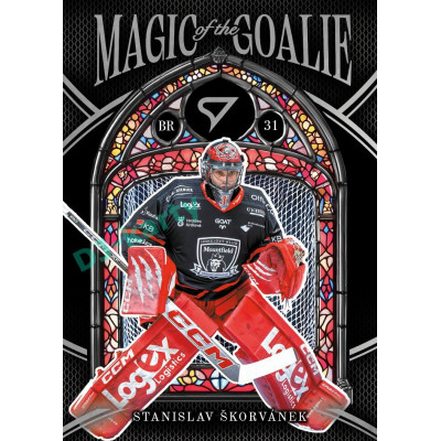 2025/26 Sportzoo ELH 1. serie #MG-05 Stanislav Škorvánek Magic of the Goalie