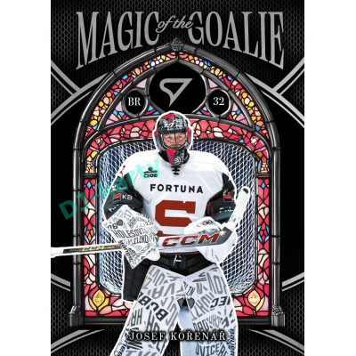 2025/26 Sportzoo ELH 1. serie #MG-03 Josef Kořenář Magic of the Goalie