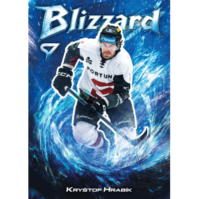 2025/26 Sportzoo ELH 1. serie #BL-10 Kryštof Hrabík Blizzard