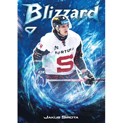 2025/26 Sportzoo ELH 1. serie #BL-09 Jakub Sirota Blizzard