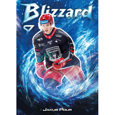 2025/26 Sportzoo ELH 1. serie #BL-14 Jakub Pour Blizzard