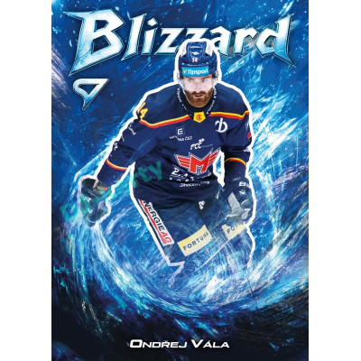 2025/26 Sportzoo ELH 1. serie #BL-18 Ondřej Vála Blizzard