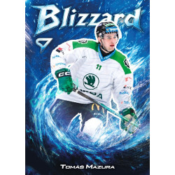 2025/26 Sportzoo ELH 1. serie #BL-22 Tomáš Mazura Blizzard