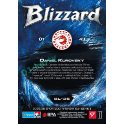 2025/26 Sportzoo ELH 1. serie #BL-26 Daniel Kurovský Blizzard