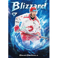 2025/26 Sportzoo ELH 1. serie #BL-24 David Cienciala Blizzard
