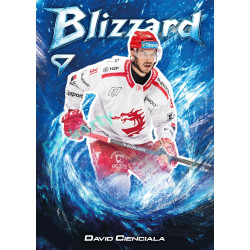 2025/26 Sportzoo ELH 1. serie #BL-24 David Cienciala Blizzard