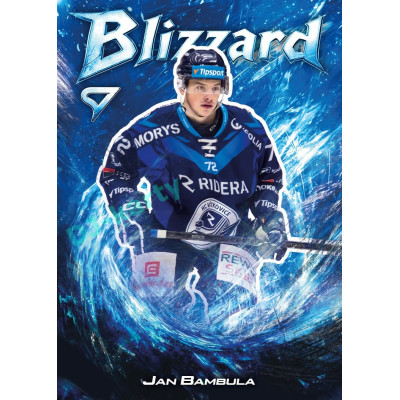 2025/26 Sportzoo ELH 1. serie #BL-38 Jan Bambula Blizzard