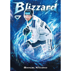 2025/26 Sportzoo ELH 1. serie #BL-37 Samuel Kňažko Blizzard
