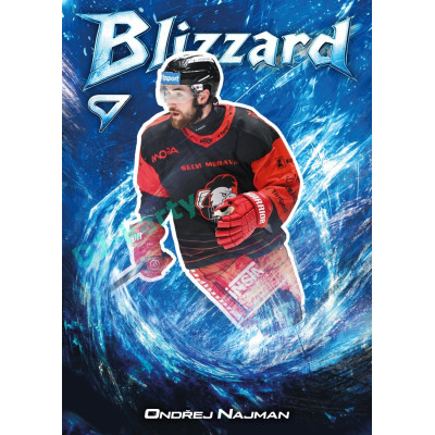 2025/26 Sportzoo ELH 1. serie #BL-45 Ondřej Najman Blizzard
