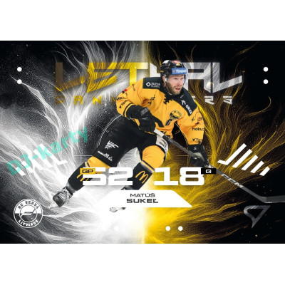 2025/26 Sportzoo ELH 1. serie #LC-18 Matúš Sukeľ Lethal Cannoneers 