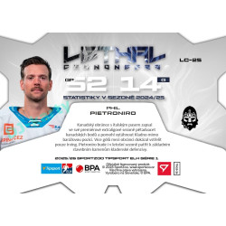 2025/26 Sportzoo ELH 1. serie #LC-25 Phil Pietroniro Lethal Cannoneers 