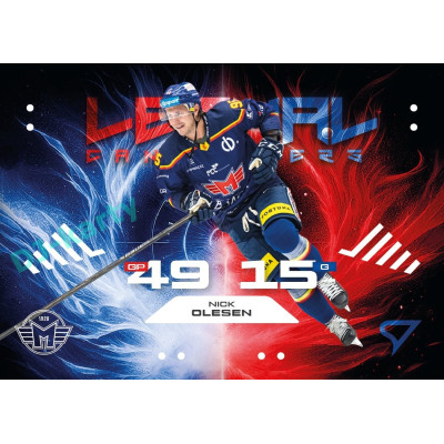 2025/26 Sportzoo ELH 1. serie #LC-12 Nick Olesen Lethal Cannoneers 
