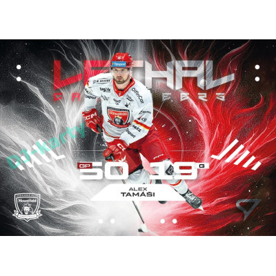 2025/26 Sportzoo ELH 1. serie #LC-08 Alex Tamáši Lethal Cannoneers 