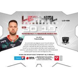 2025/26 Sportzoo ELH 1. serie #LC-08 Alex Tamáši Lethal Cannoneers 