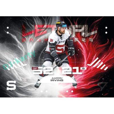 2025/26 Sportzoo ELH 1. serie #LC-05 Aaron Irving Lethal Cannoneers 