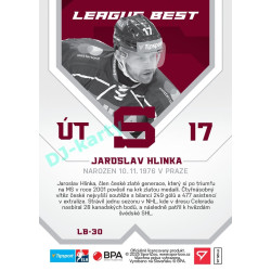 2025/26 Sportzoo ELH 1. serie #LB-30 Jaroslav Hlinka League Best