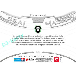 2025/26 Sportzoo ELH 1. serie #SM-5 Steve Moses Seal of Mastery