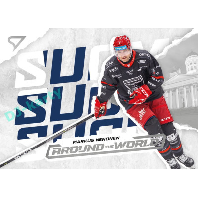 2025/26 Sportzoo ELH 1. serie #AW-11 Markus Nenonen Around the World