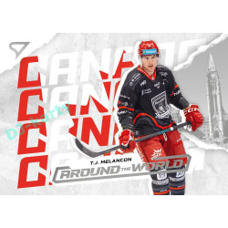 2025/26 Sportzoo ELH 1. serie #AW-10 T.J. Melancon Around the World