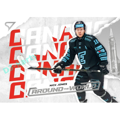 2025/26 Sportzoo ELH 1. serie #AW-16 Nick Jones Around the World