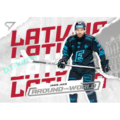 2025/26 Sportzoo ELH 1. serie #AW-14 Janis Jaks Around the World