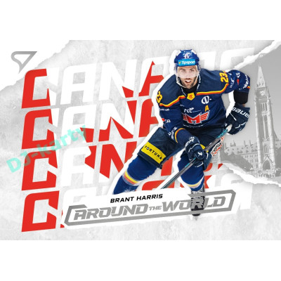2025/26 Sportzoo ELH 1. serie #AW-17 Brant Harris Around the World