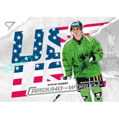 2025/26 Sportzoo ELH 1. serie #AW-22 Steve Moses Around the World