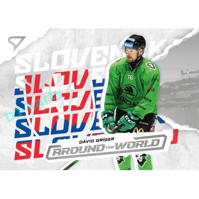 2025/26 Sportzoo ELH 1. serie #AW-21 Dávid Gríger Around the World