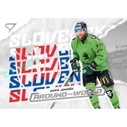 2025/26 Sportzoo ELH 1. serie #AW-20 Adam Jánošík Around the World