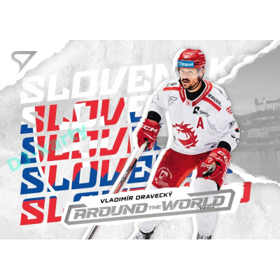 2025/26 Sportzoo ELH 1. serie #AW-25 Vladimír Dravecký Around the World