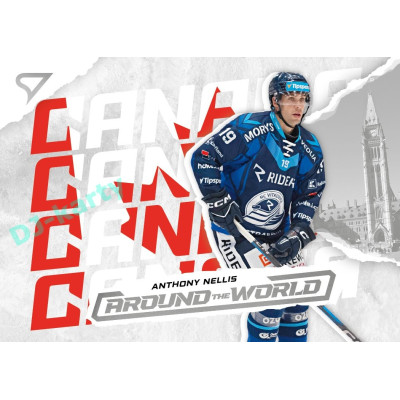2025/26 Sportzoo ELH 1. serie #AW-39 Anthony Nellis Around the World