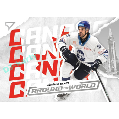 2025/26 Sportzoo ELH 1. serie #AW-40 Jérémie Blain Around the World
