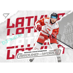 2025/26 Sportzoo ELH 1. serie #AW-44 Renars Krastenbergs Around the World